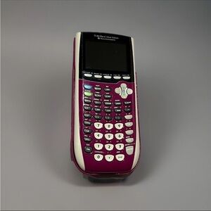 Texas Instruments Pink TI-84 Plus C Silver Edition Python Graphing Calculator